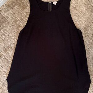 Wilfred Silk Zip Tank Top